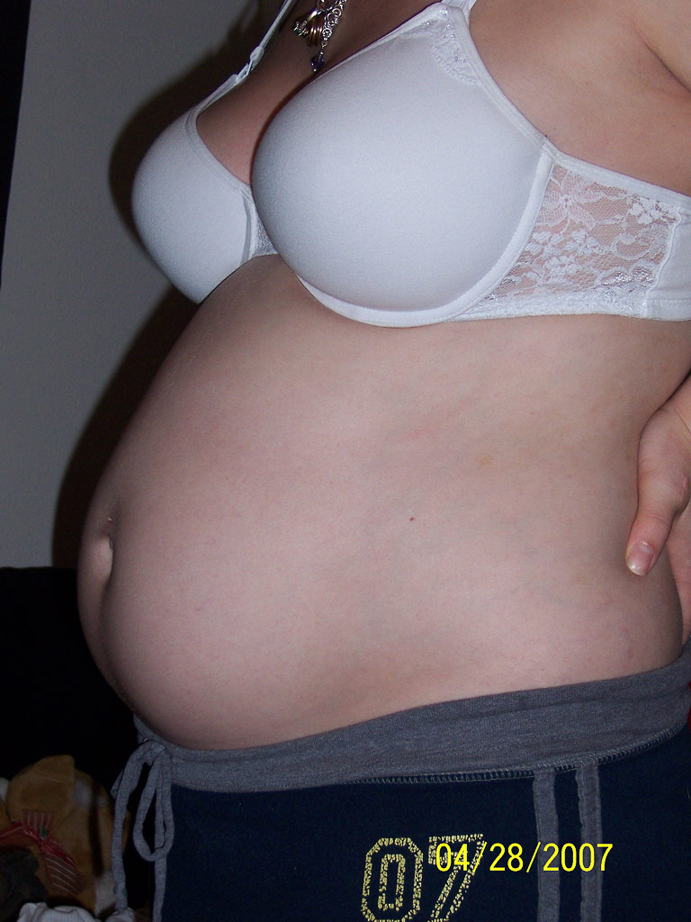 belly progress at 27 weeks