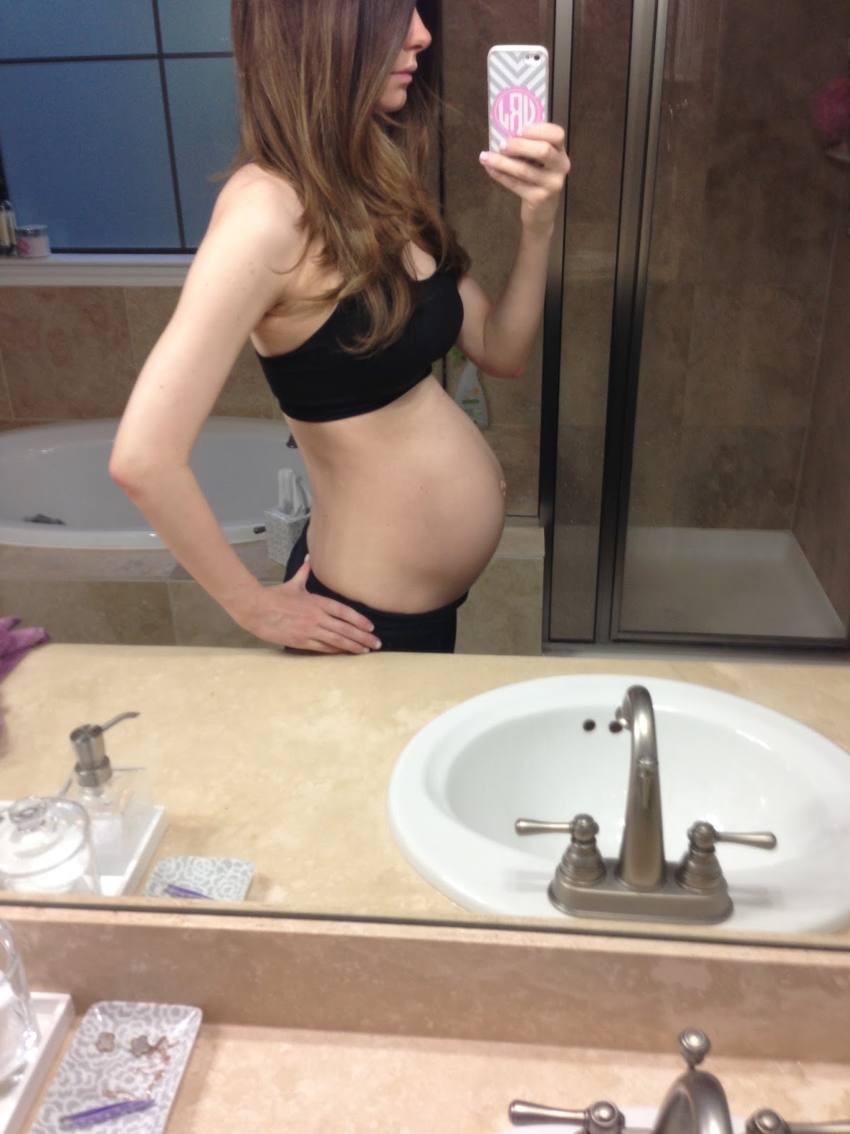 baby bump at 29 weeks