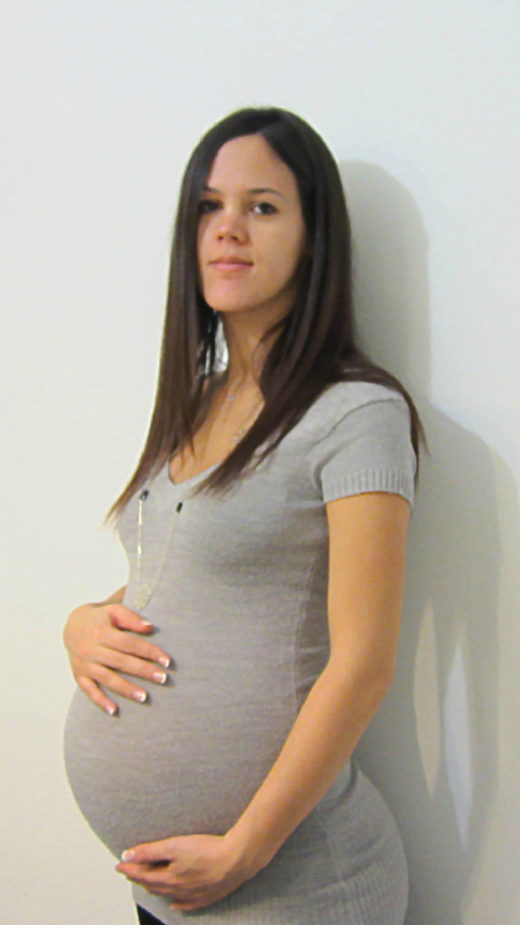 33 week pregnant