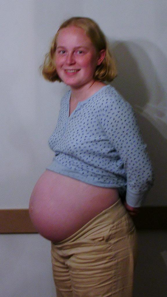 33 weeks pregnant with first child