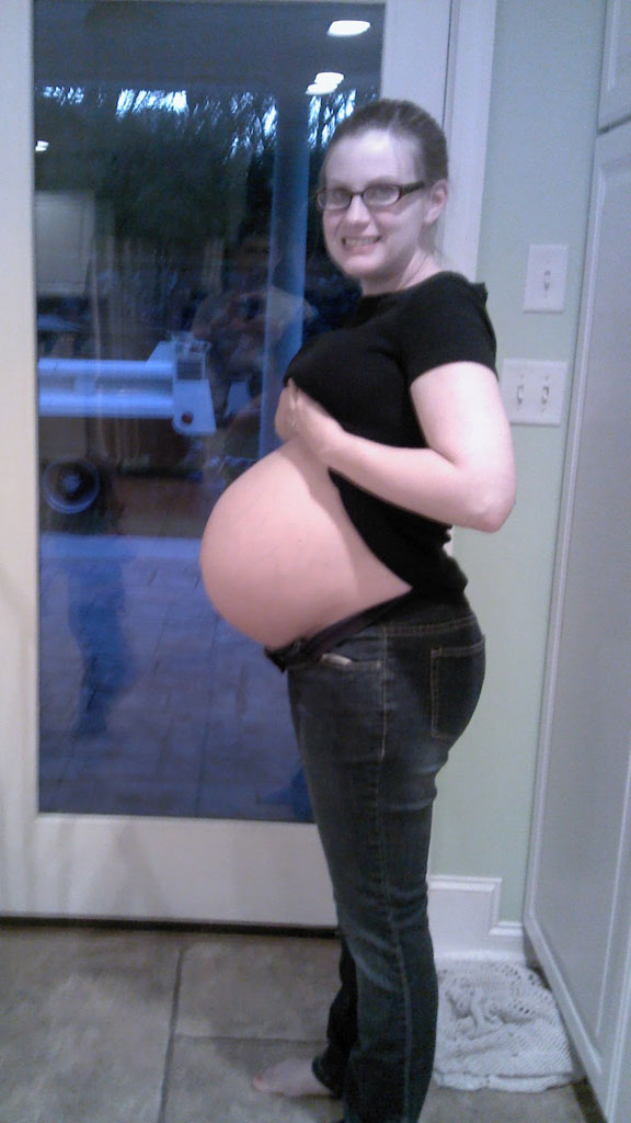 38 weeks pregnant heather