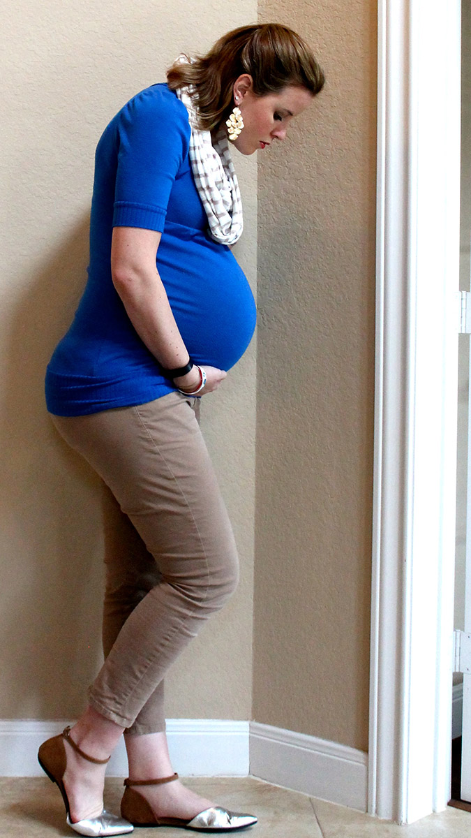 40 weeks pregnant 199lbs