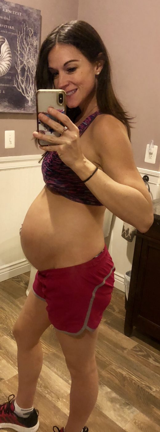Jill 34 weeks pregnant 1st baby girl