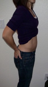 10 week belly picture