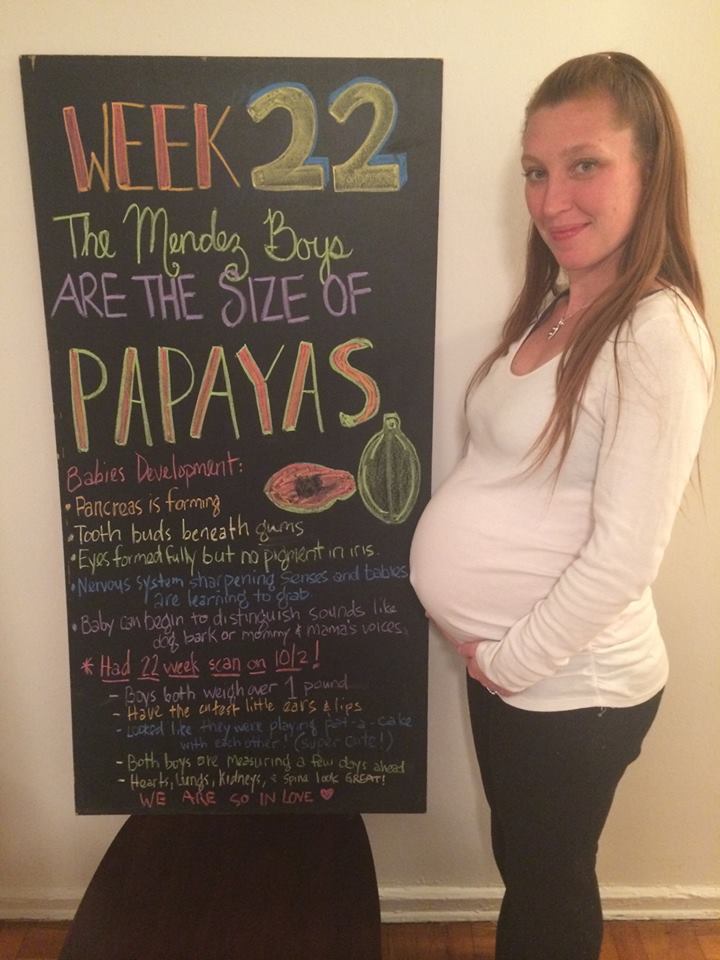 twin pregnancy at 22 weeks