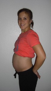 24 week belly picture